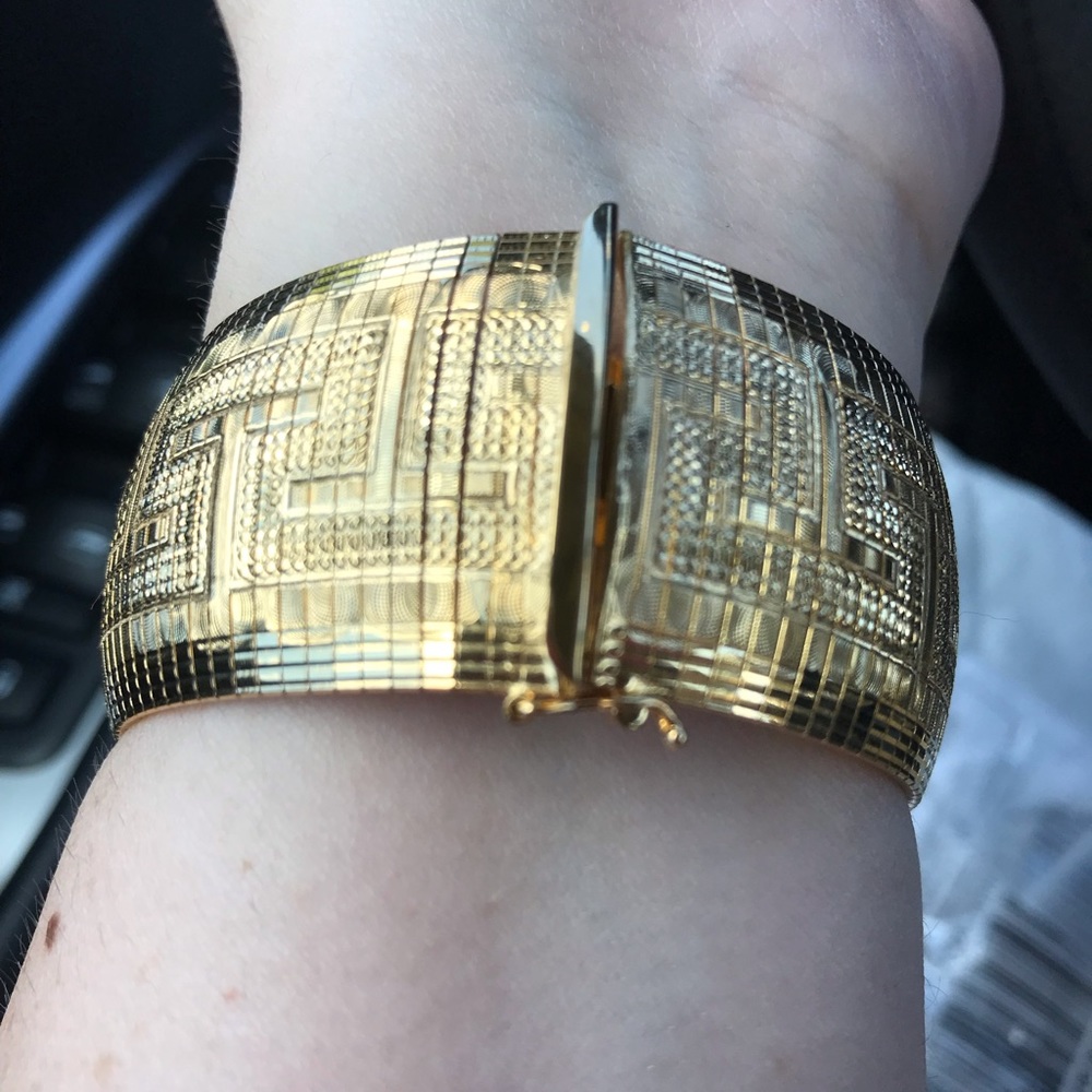 Greek Key Print bracelet